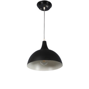LEARC Designer Lighting black white Metal Pendent Single HL3727