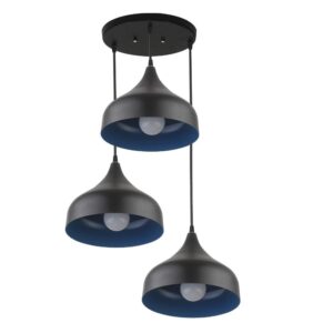 LEARC Designer Lighting Glass Metal Pendant Multiples HL3892-3