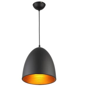 LEARC Designer Lighting black gold Metal Pendent Single HL3894-1