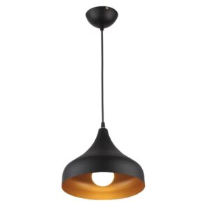LEARC Designer Lighting black gold Metal Pendent Single HL3899