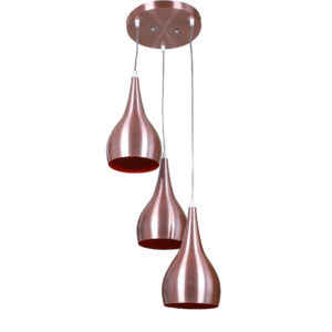 LEARC Designer Lighting Glass Metal Pendant Multiples HL3923-3