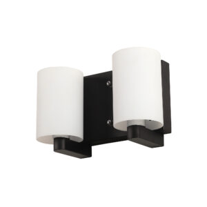 LEARC Designer Lighting Contemporary Glass Metal Wood Wall Light WL1478