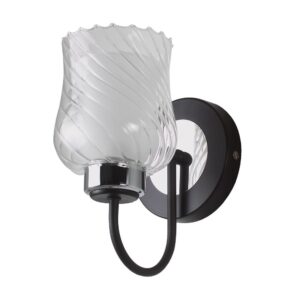 LEARC Designer Lighting Wrought Iron Rustic Finish Wall Light WL2073