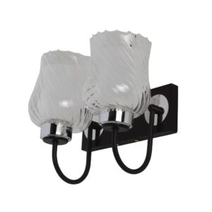 LEARC Designer Lighting Wrought Iron Rustic Finish Wall Light WL2074