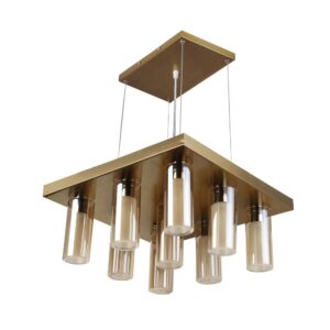 LEARC Designer Lighting Antique Brass Finish Pendent HL4101-9