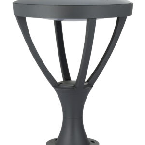 SUPERSCAPE premium aluminium die cast grey finish 50 watt CREE LED gate light with top quality LED driver with yellow light GL4823-50W