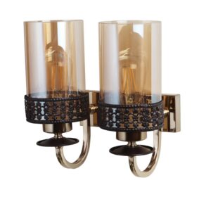 LEARC Designer Lighting Golden Finish Wall Light WL2724
