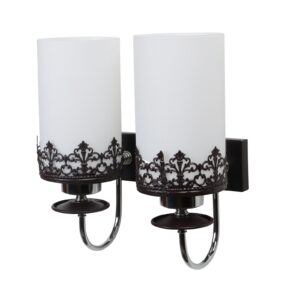 LEARC Designer Lighting Wrought Iron Rustic Finish Wall Light WL2728