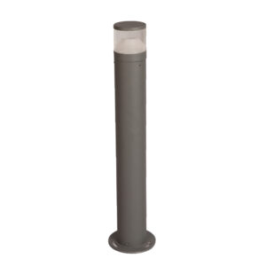 SUPERSCAPE Outdoor Lighting  aluminium die cast 24 inch 12 watt LED bollard grey with top branded LED and high quality LED driver K1095