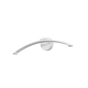 LEARC LED Lighting 15 watt aluminium die cast white finish 16 inch curve picture light with yellow light ML460-WW