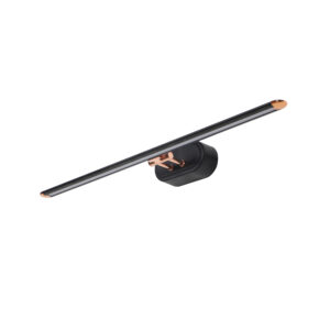 LEARC LED Lighting 12 watt 20 inch black rose gold finish tricolour LED adjustible picture light  ML468-L