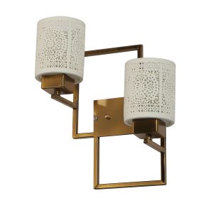 LEARC Designer Lighting ANTIQUE BRASS FINISH WALL LIGHT WL2996