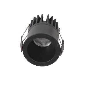 LEARC aluminium die cast powder coated black finish colour changing 3 in 1, 7 watt LED down light TR1715-3C