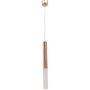 LEARC aluminium copper finish 6 watt 1.36 inch diameter 14.4 inch height CREE LED hanging Light with Philips LED driver 3K HL7096