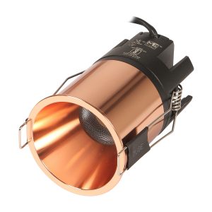 LEARC LED Lighting premium aluminium rose gold finish 12 watt LED down light with high quality LED and driver ME105