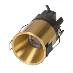 LEARC LED Lighting premium aluminium antique gold finish 12 watt LED down light with high quality LED and driver ME106