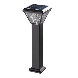 Superscape 10 watt 26 inch IP65 solar colour changing three in one plus RGB bollard light GS1448