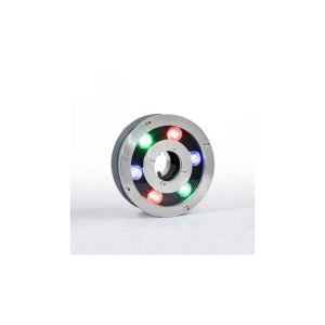 Superscape 24 volt 6 watt IP68 SS304 steel under water fountain light RGB with remote without supply unit GS1267-RGB