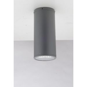 SUPERSCAPE aluminium die cast round 24 watt IP65 LED ceiling light surface grey powered by CREE LED and high quality LED driver 3K K1353