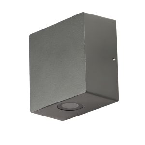 SUPERSCAPE premium exterior 3 watt one way LED IP65 wall light grey finish with top branded LED and high quality LED driver 3K WL3340