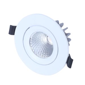 LEARC aluminium white finish 18 watt LED down light with Bridgelux COB and Philips Driver TR1864