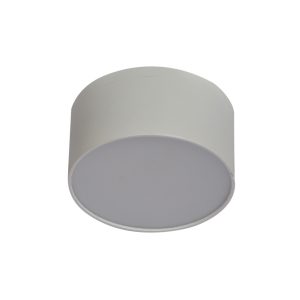 LEARC aluminium white 15 LED drum ceiling light surface with Bridgelux LED and Fulham Driver TR1900