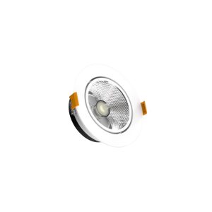 LEARC aluminium white finish low depth 3 watt round LED down light with Bridgelux COB and high quality driver SE2305
