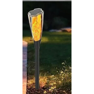 SUPERSCAPE multiuse flickering mashal Solar flame light with adjutible height GS1605