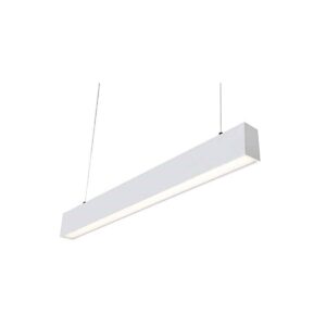 LEARC 5070 40 watt white finish 4 feet colour changing 3 in 1 switch based profile hanging light K1151-3C