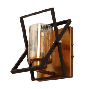 Learc designer lighting Antique Brass Finish Wall light WL3409